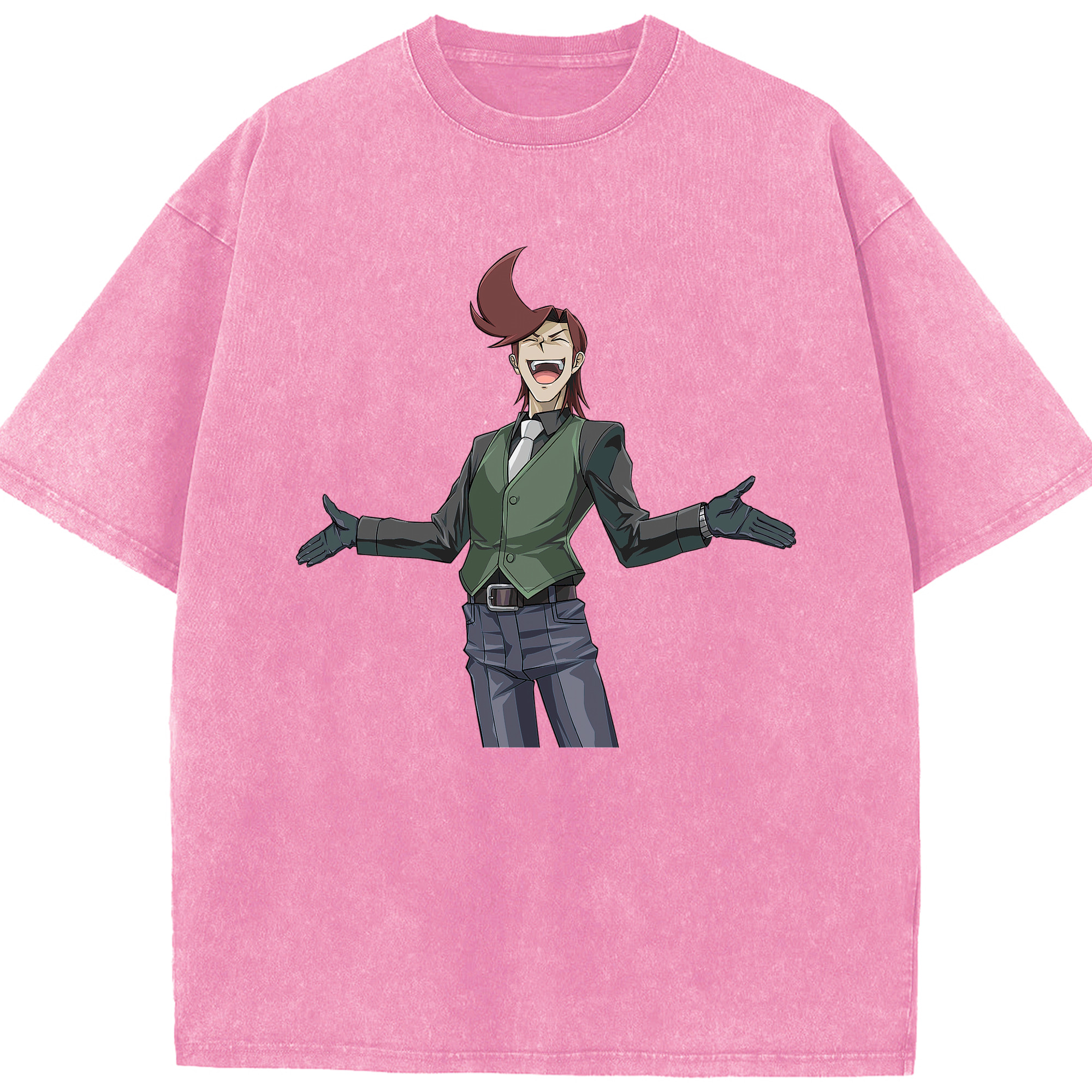 （画像用） 遊☆戯☆王 Yu-Gi-Oh! 綿100% ヴィンテージ風 半袖Tシャツ（フロントプリント）